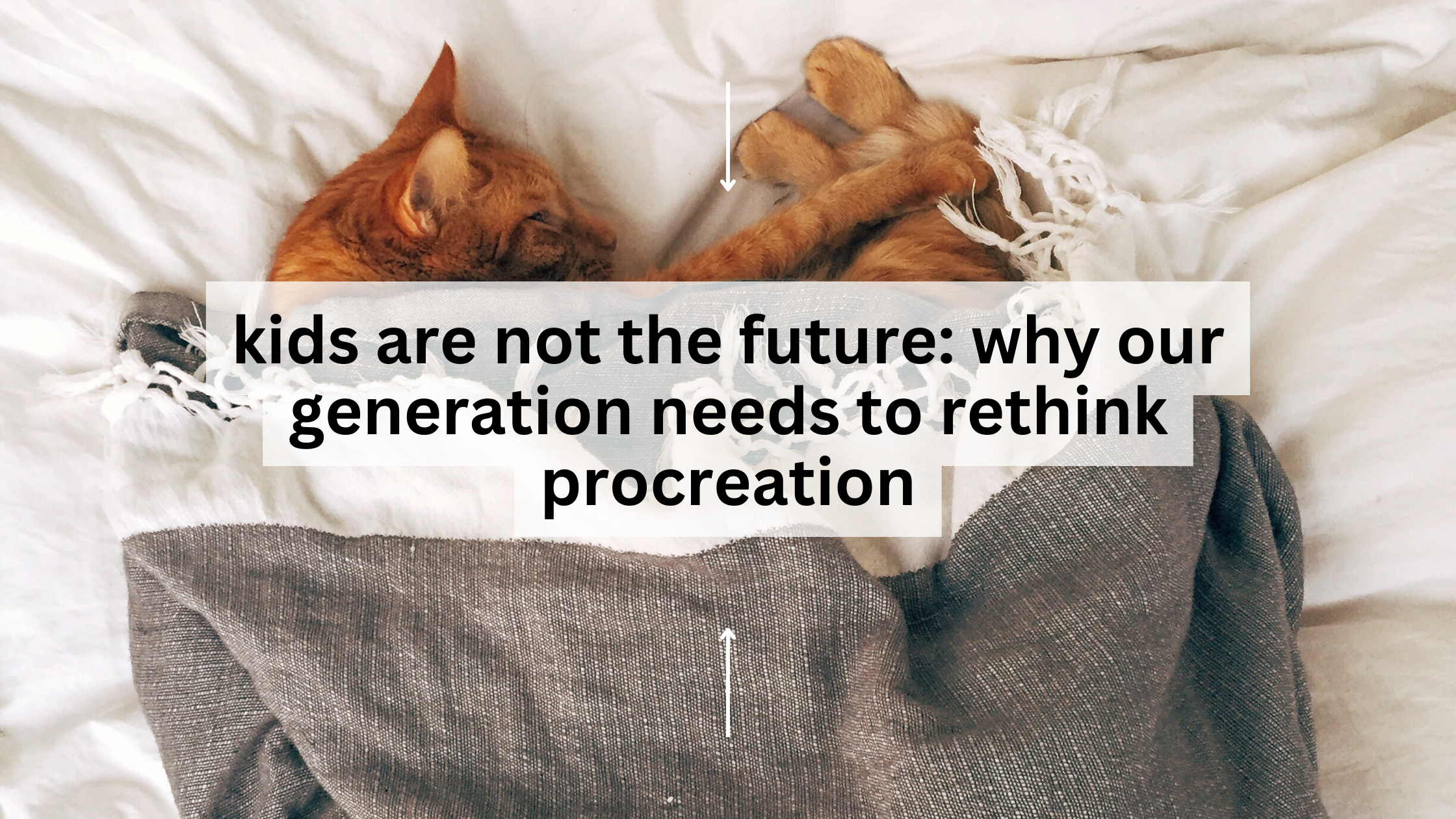 kids are not the future: why our generation needs to rethink procreation
